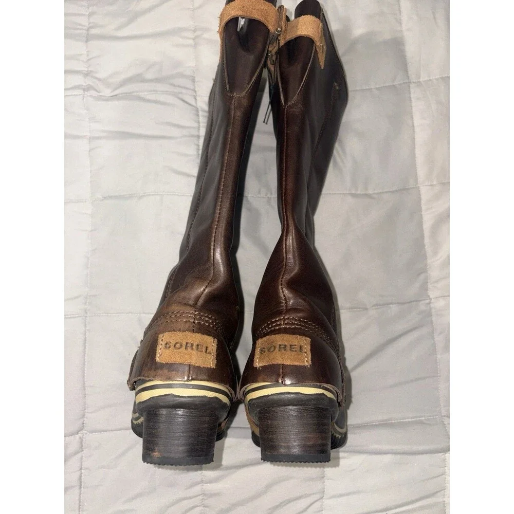New Sorel Slimpack Tall Equestrian Riding boots Sz 7.5